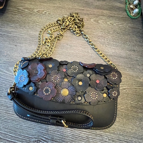 Coach Wristlet or Crossbody Wallet with unbranded Bronze Chain ๐ Clearance - Picture 15 of 15